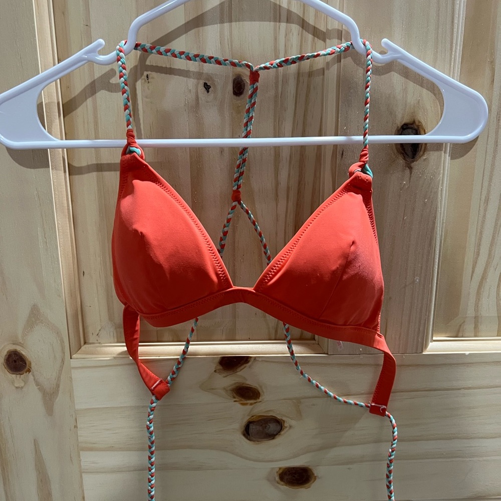 Victoria’s Secret S Orange Bikini Top